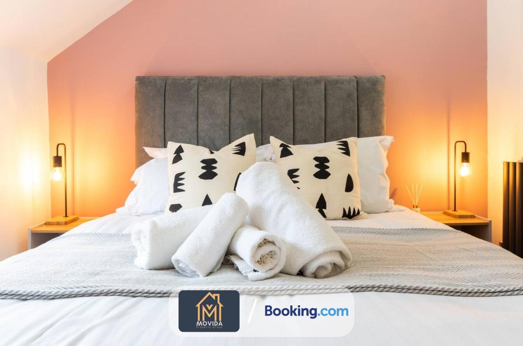Central Elegant Three Bed Duplex By Movida Property Group Short Lets & Serviced Accommodation Harrogate Ngoại thất bức ảnh